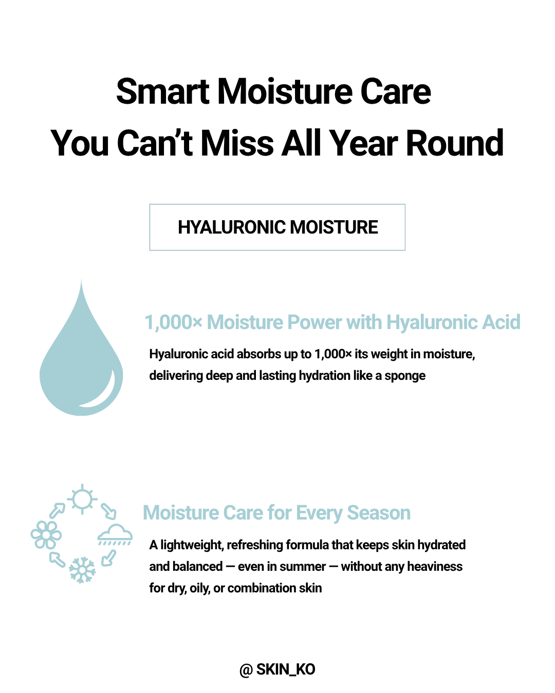 [ILLIYOON] Hyaluronic moisture cream