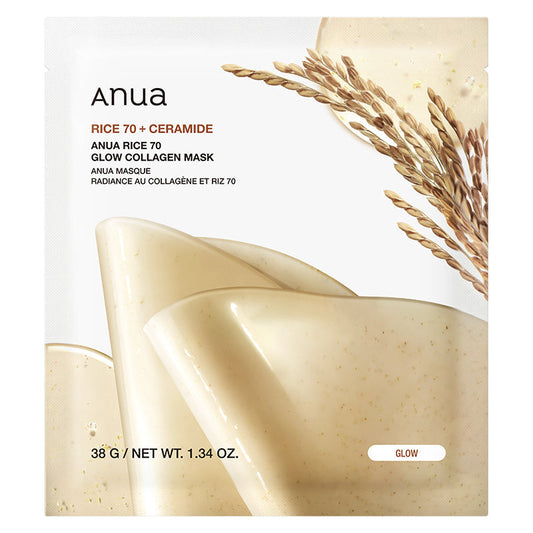 [ANUA] Rice 70 Glow Collagen Mask