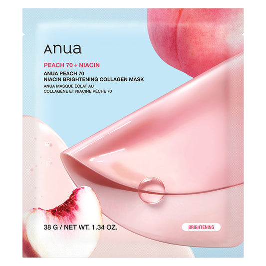 [ANUA] Peach 70 Niacin Brightening Collagen Mask