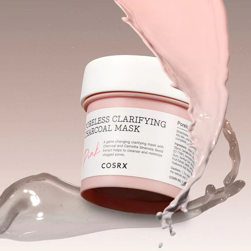 [COSRX] Poreless Clarifying Charcoal Mask - Pink