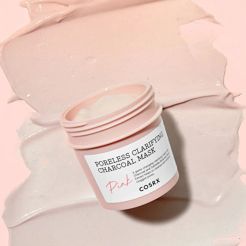 [COSRX] Poreless Clarifying Charcoal Mask - Pink