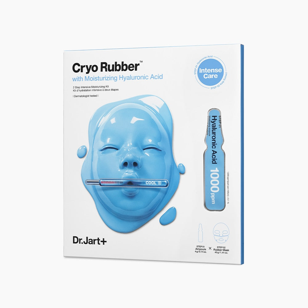 [DR. JART+] Cryo rubber face mask with moisturizing hyaluronic acid