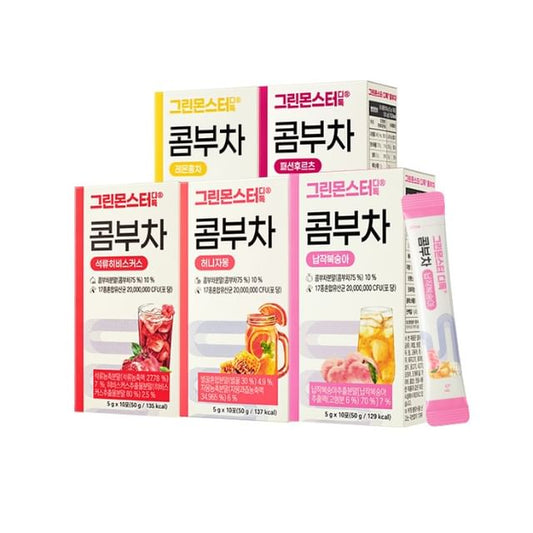 [GREEN MONSTER] D-Toc Kombucha 5 Types
