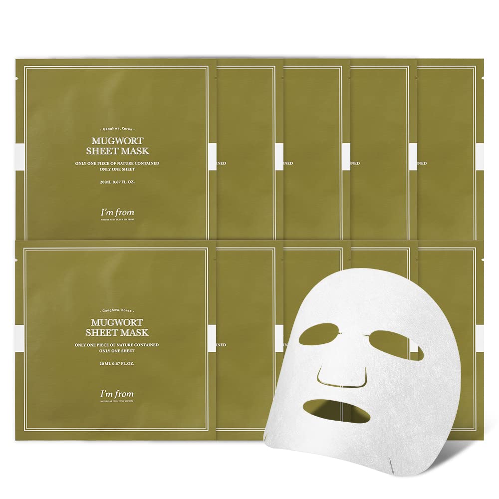 [I'M FROM] Mugwort Sheet Mask (10ea)