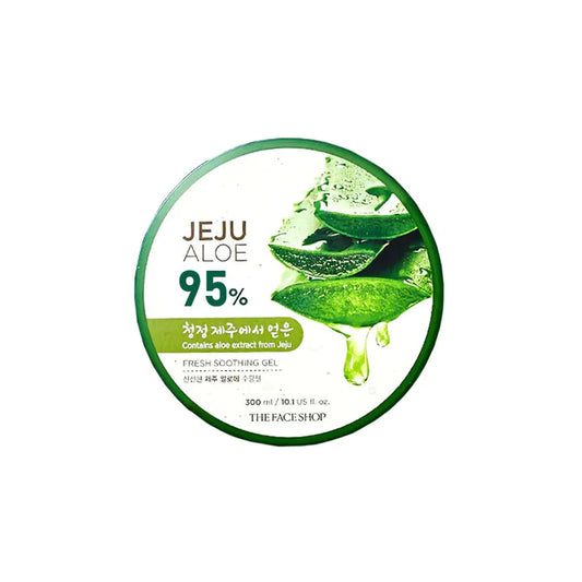 [THE FACE SHOP] Jeju Aloe Fresh Soothing Gel (Jar)