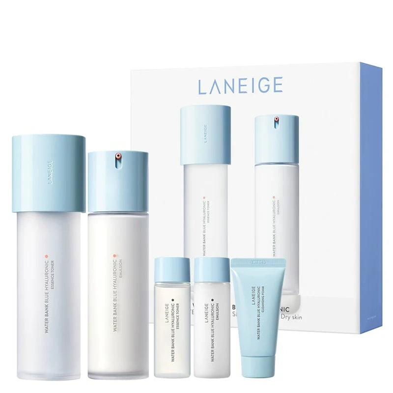 [LANEIGE] Water Bank Blue Hyaluronic Set 2 ( Normal To Dry Skin)