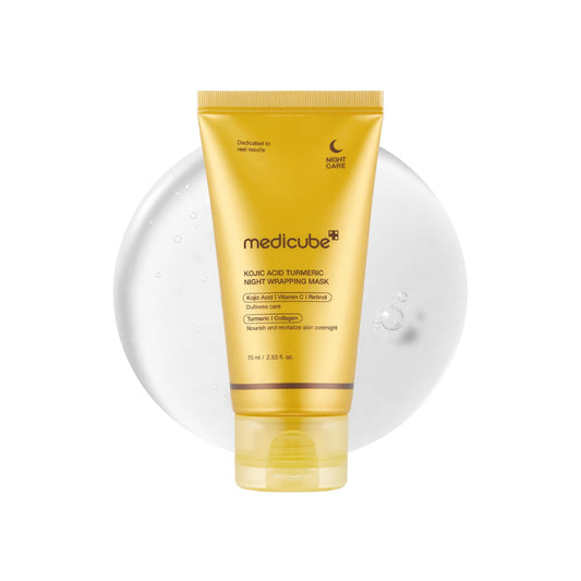 [MEDICUBE] Kojic Acid Turmeric Night Wrapping Mask