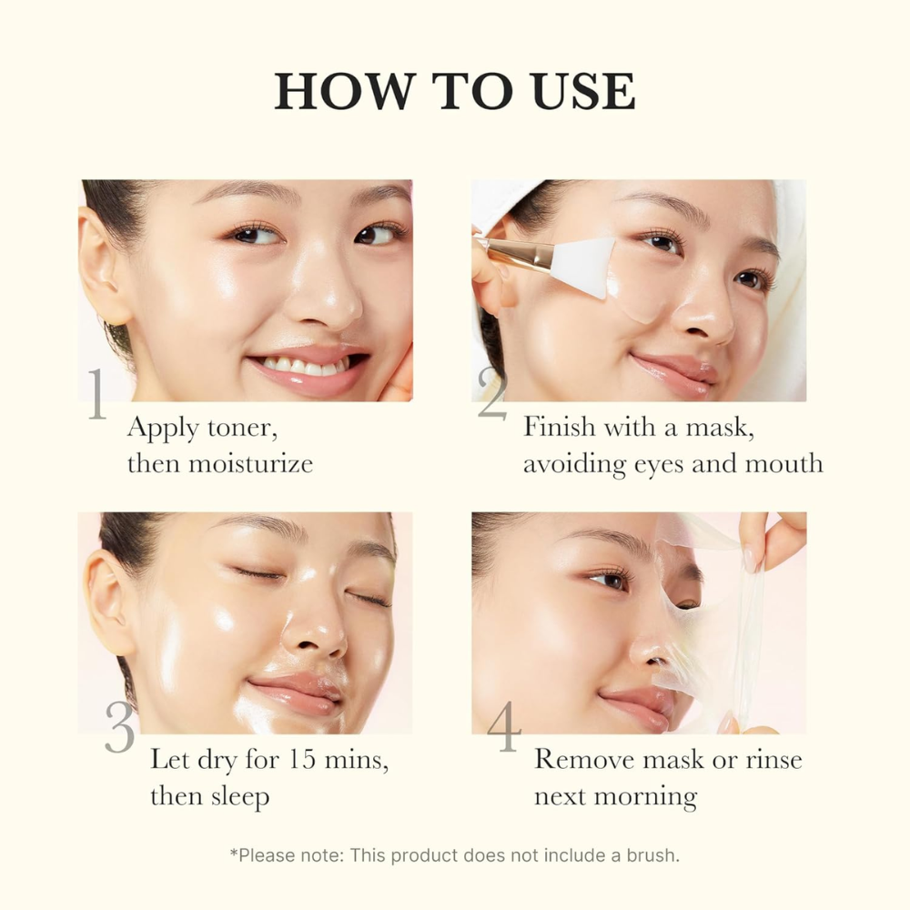 [MEDICUBE] Kojic Acid Turmeric Night Wrapping Mask