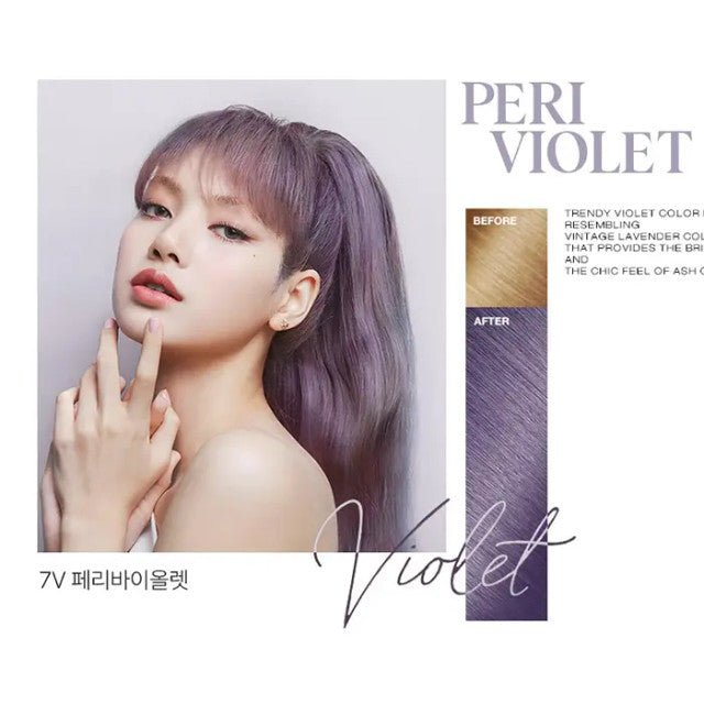 [MISE EN SCENE] Hello Bubble Hair Foam Color - 7V Peri Violet