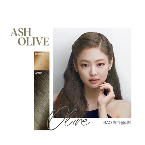 [MISE EN SCENE] Hello Bubble Hair Foam Color - Ash Olive 6AO