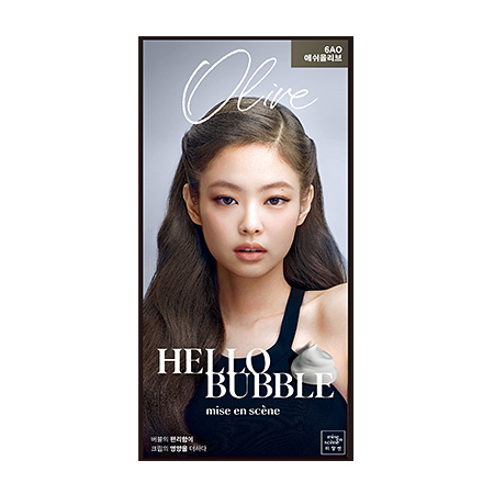 [MISE EN SCENE] Hello Bubble Hair Foam Color - Ash Olive 6AO