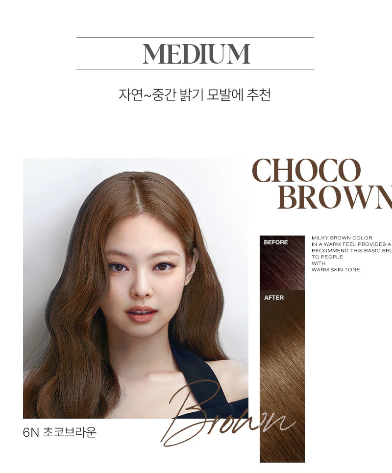[MISE EN SCENE] Hello Bubble Hair Foam Color - Choco Brown 6N