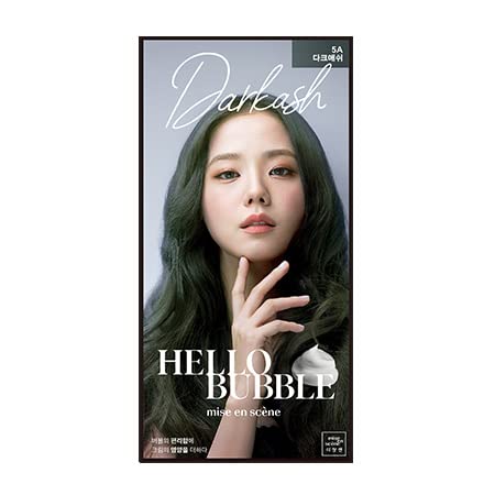 [MISE EN SCENE] Hello Bubble Hair Foam Color - Dark Ash Gray 5A