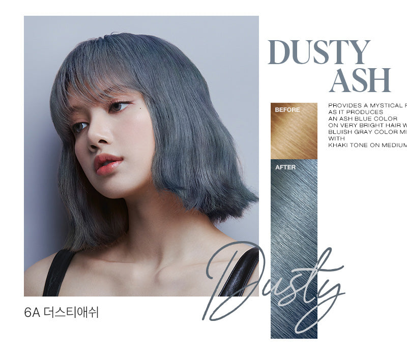 [MISE EN SCENE] Hello Bubble Hair Foam Color - Dusty Ash 6A