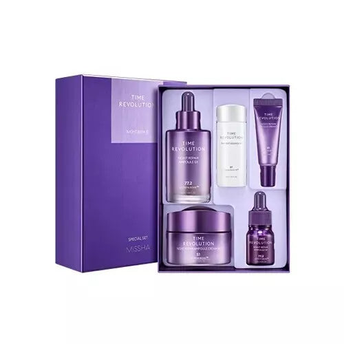 [MISSHA] Time Revolution Night Repair Special Set 5X