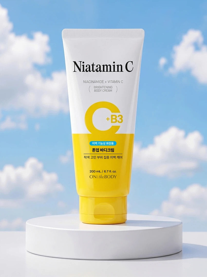 [ON THE BODY] Niatamin Brightening Body Cream