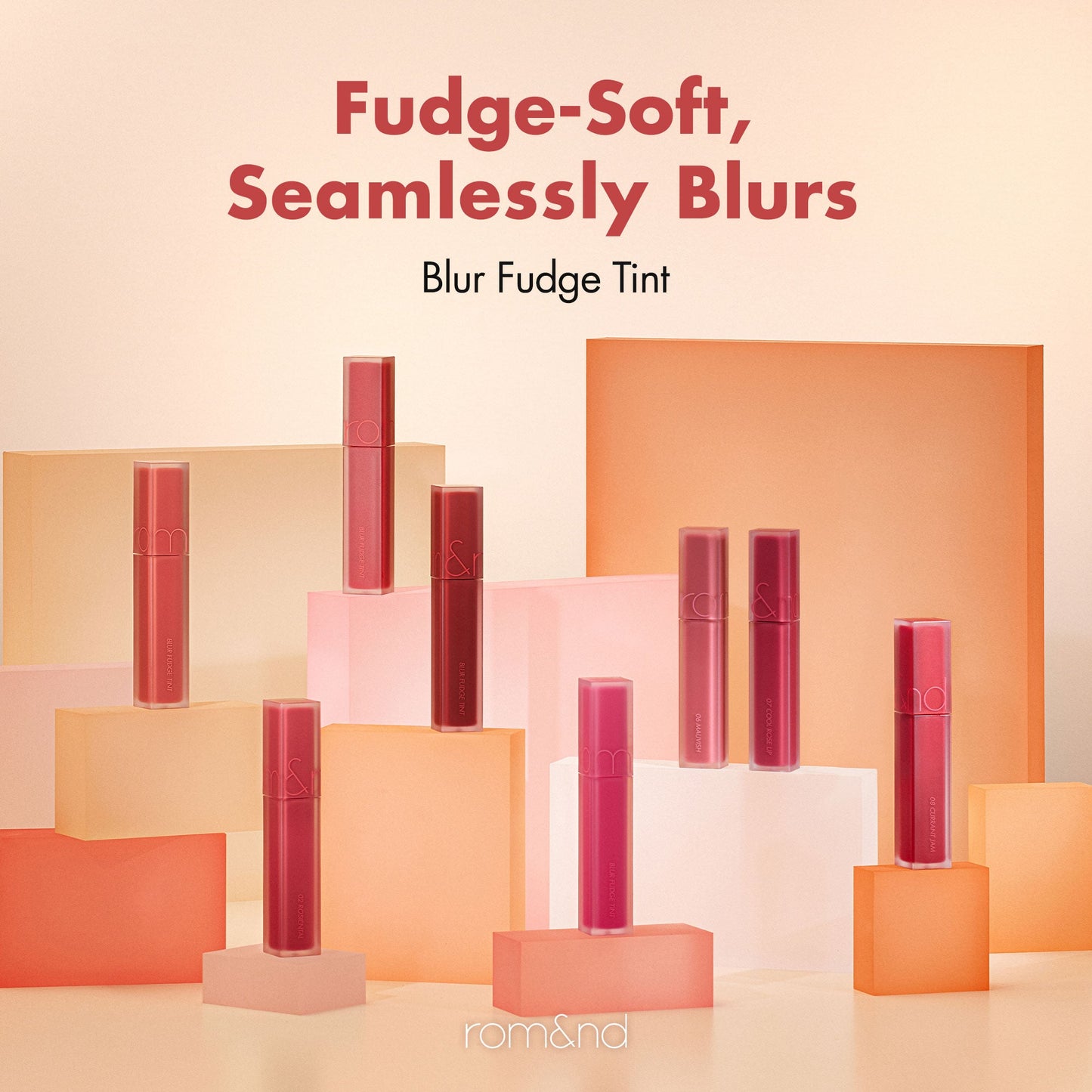 [ROM&ND] Blur Fudge Tint