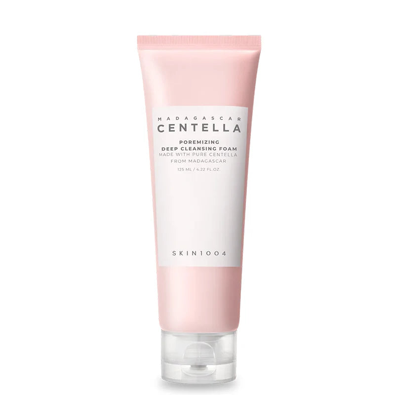 SKIN1004 Poremizing Deep Cleansing Foam pink salt texture

Best deep cleanser for enlarged pores and oily skin