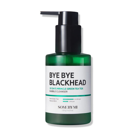 [SOME BY MI] Miracle Bye Bye 30 Days Blackhead Miracle Green Tea Tox Bubble Cleanser