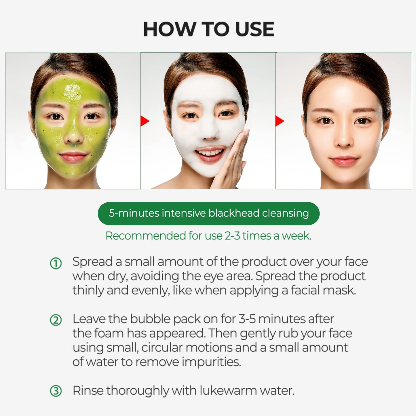 [SOME BY MI] Miracle Bye Bye 30 Days Blackhead Miracle Green Tea Tox Bubble Cleanser