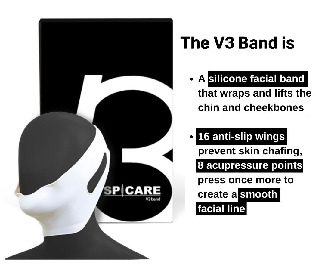 [SPICARE] V3 Band - V Line Silicone Band