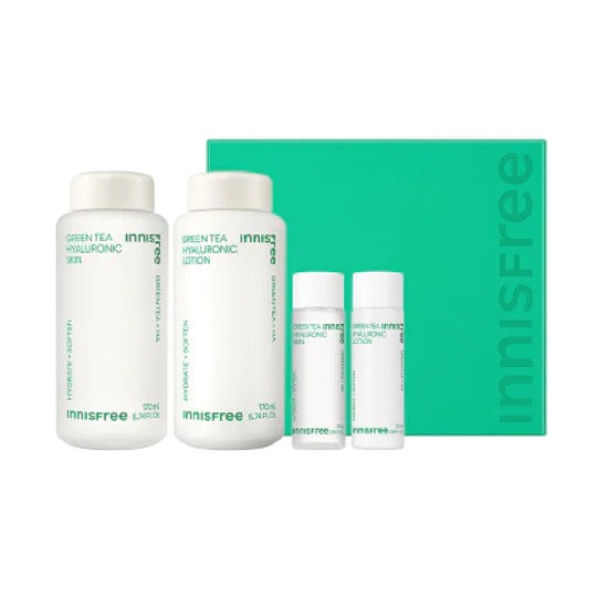 [INNISFREE] Green Tea Hyaluronic Skin Care Set 