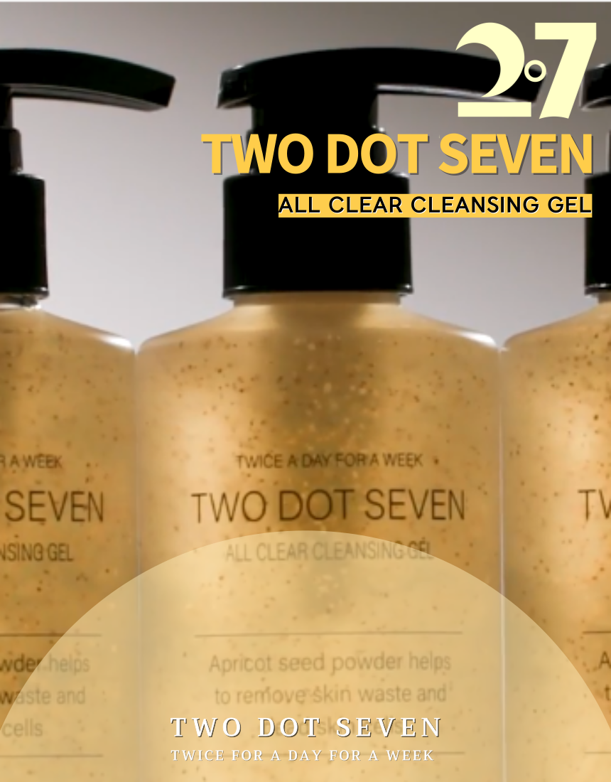 [TWO DOT SEVEN] All Clear Cleansing Gel